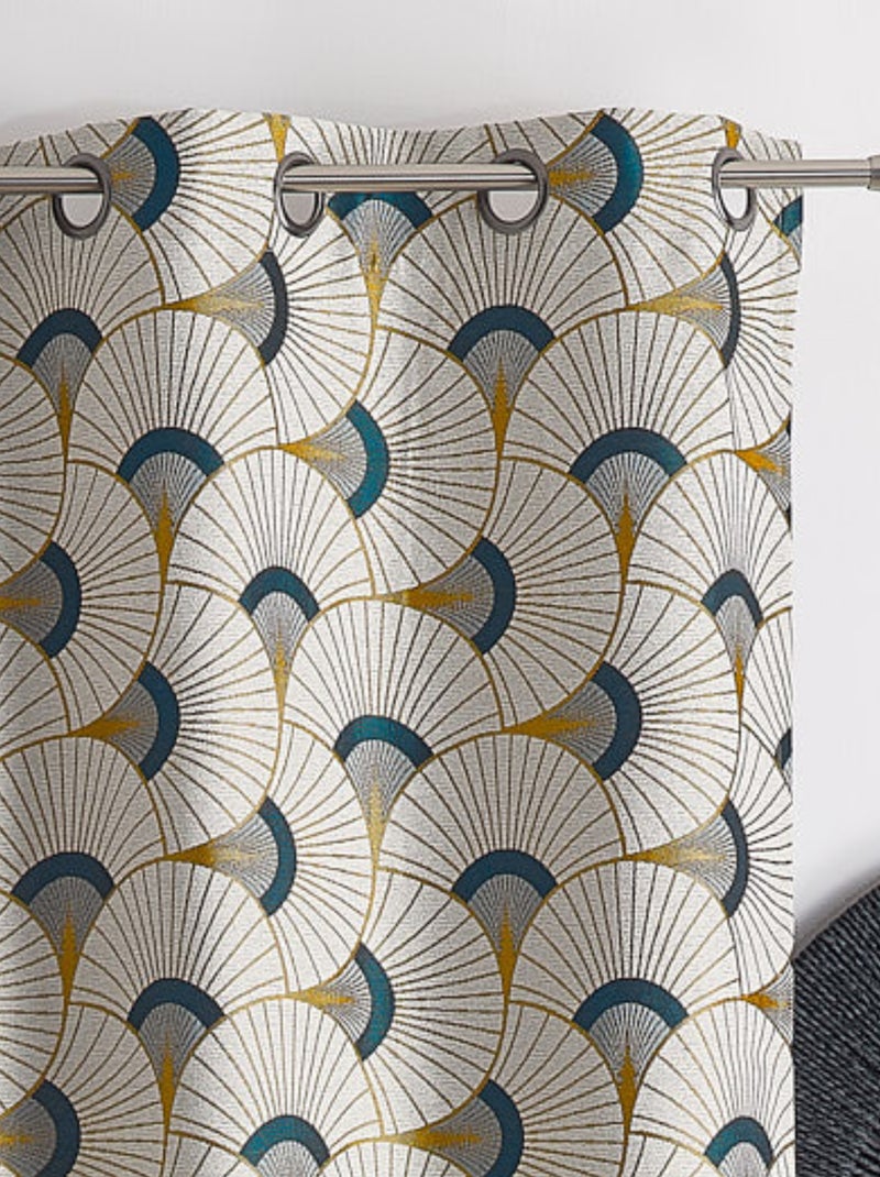Tenda da tappezzeria Jacquard Giallo scuro - Kiabi