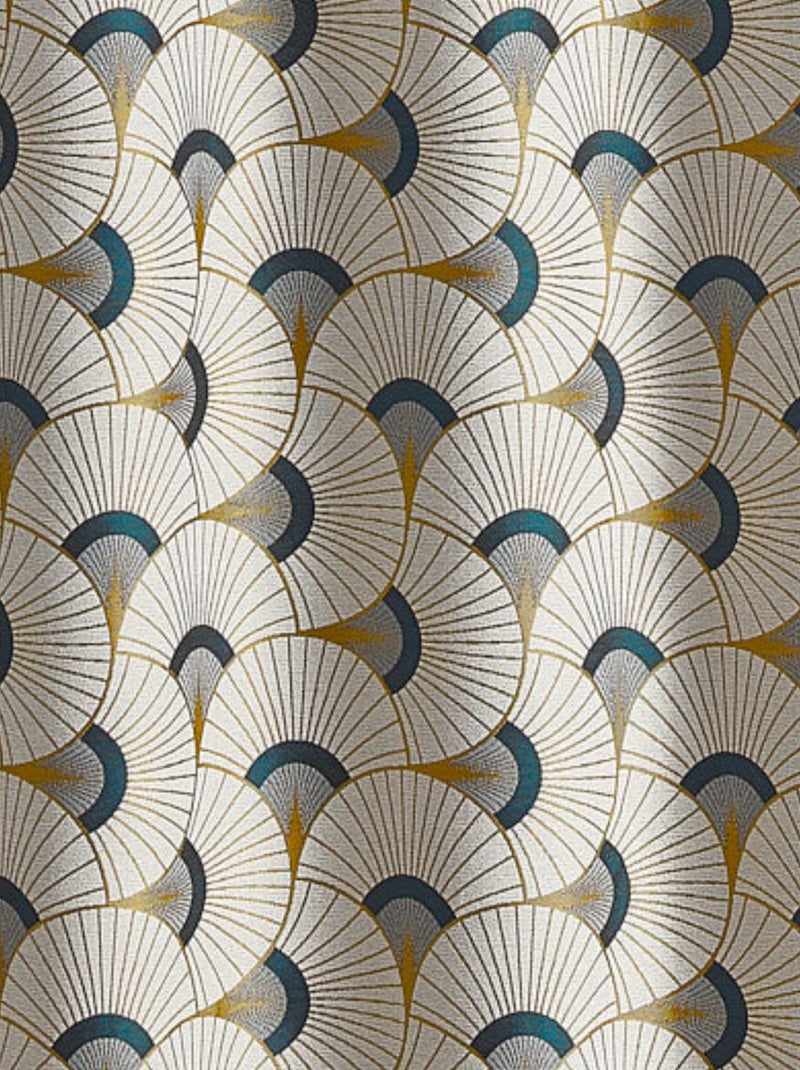 Tenda da tappezzeria Jacquard Giallo scuro - Kiabi