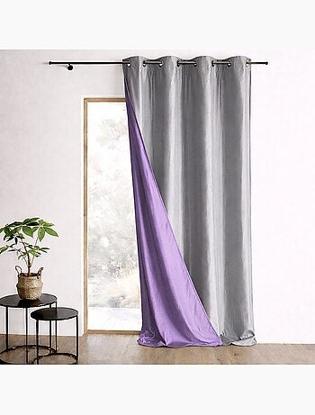 Tenda d'arredamento in taffetà reversibile