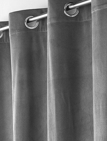 Tenda d'arredo in velluto goffrato