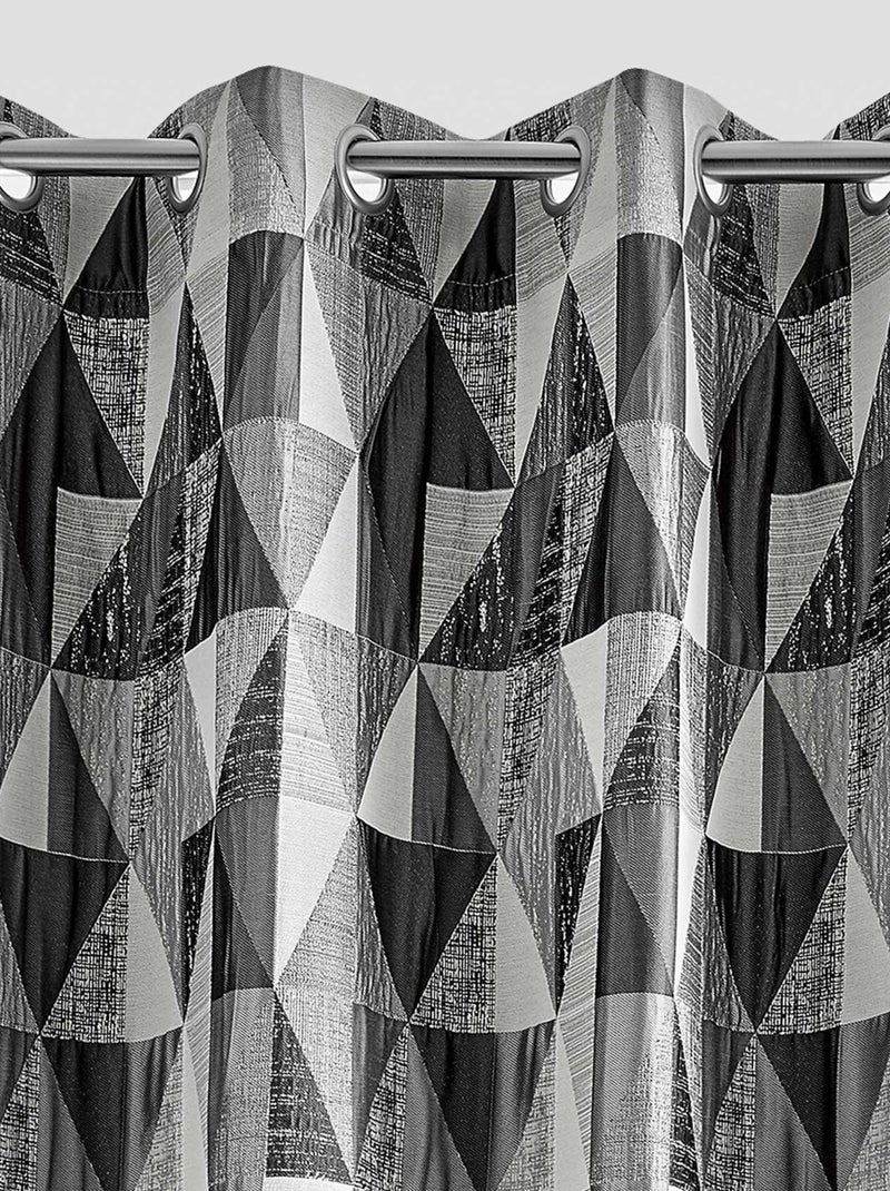 Tenda di design con motivo triangolare Grigio chiaro - Kiabi