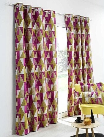 Tenda di design con motivo triangolare