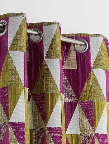 Tenda di design con motivo triangolare