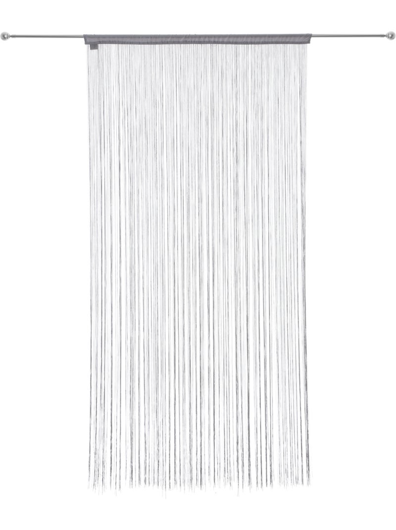Tenda di filati uniti e colorati Grigio - Kiabi