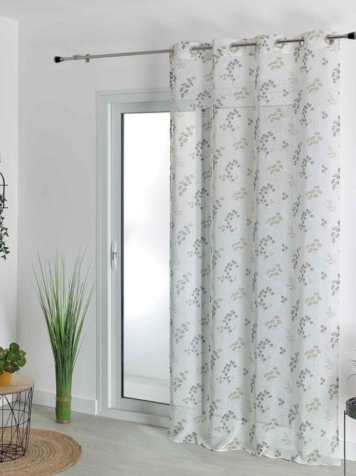 Tenda di tela di formaggio floreale - Kiabi