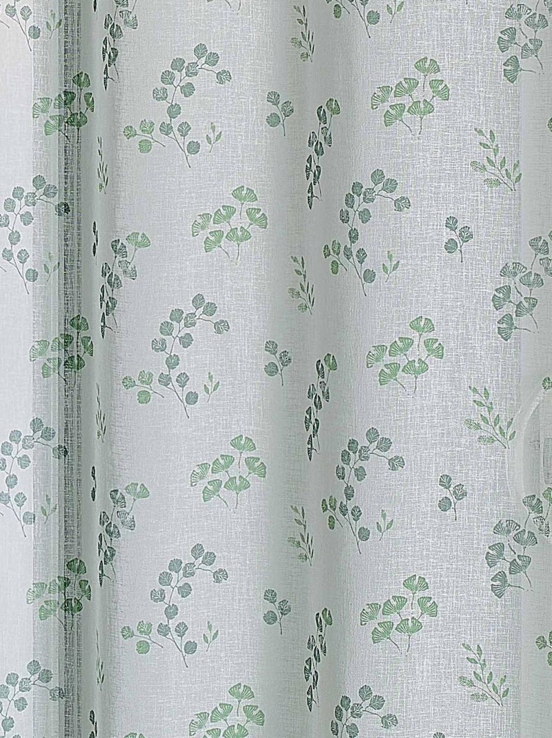 Tenda di tela di formaggio floreale Verde - Kiabi