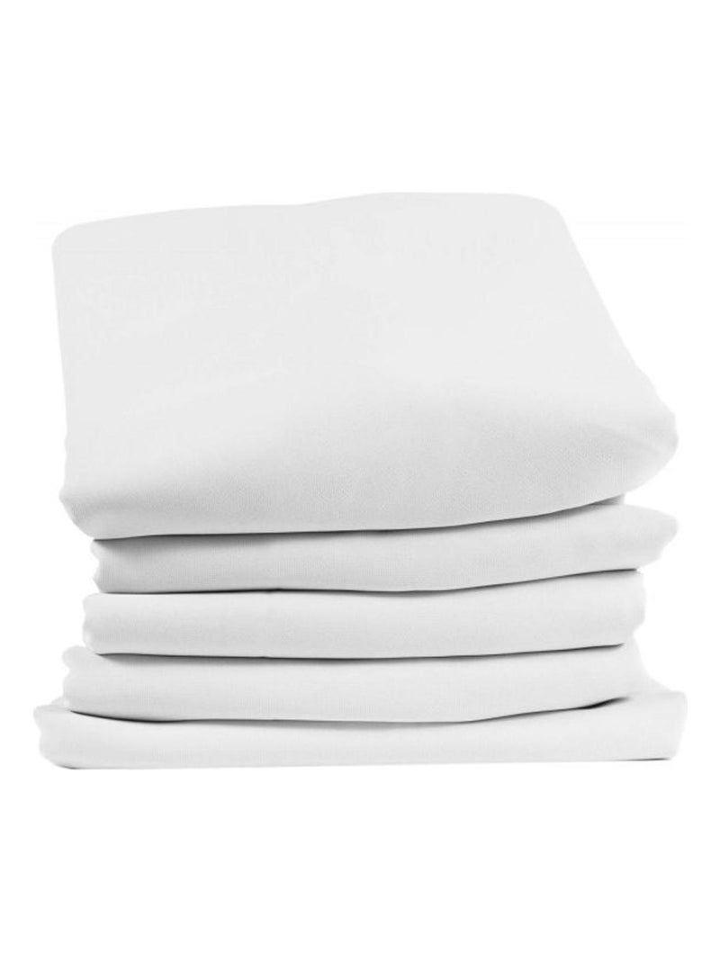Tenda divisoria con treccia e orlo a giorno Bianco - Kiabi