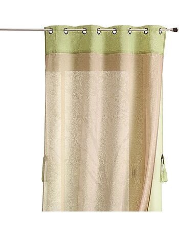 Tenda doppia con bordatura a contrasto