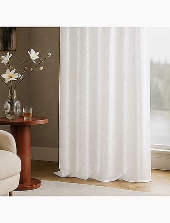 Tenda effetto seta con motivo tartaruga