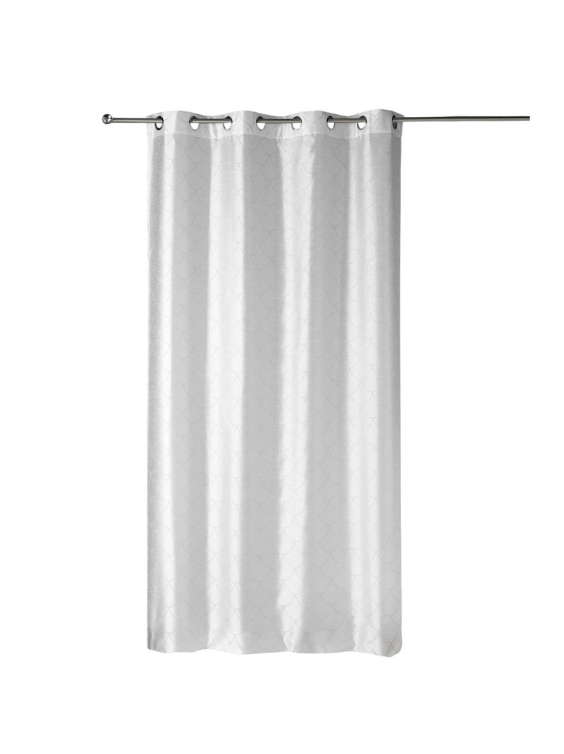 Tenda effetto seta con motivo tartaruga Avorio - Kiabi