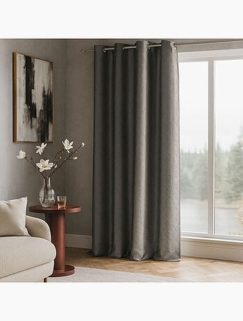 Tenda effetto seta con motivo tartaruga