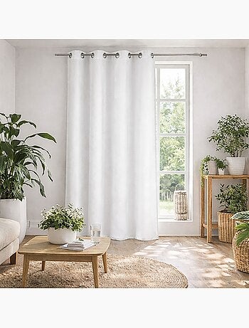 Tenda elegantemente screziata pronta per l'installazione