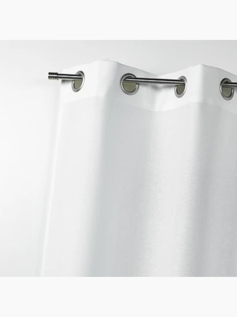 Tenda elegantemente screziata pronta per l'installazione Avorio - Kiabi