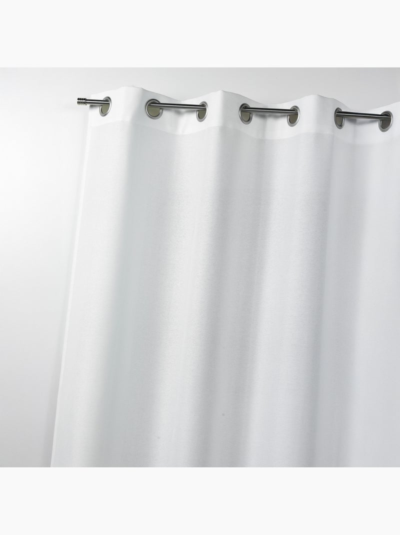 Tenda elegantemente screziata pronta per l'installazione Avorio - Kiabi
