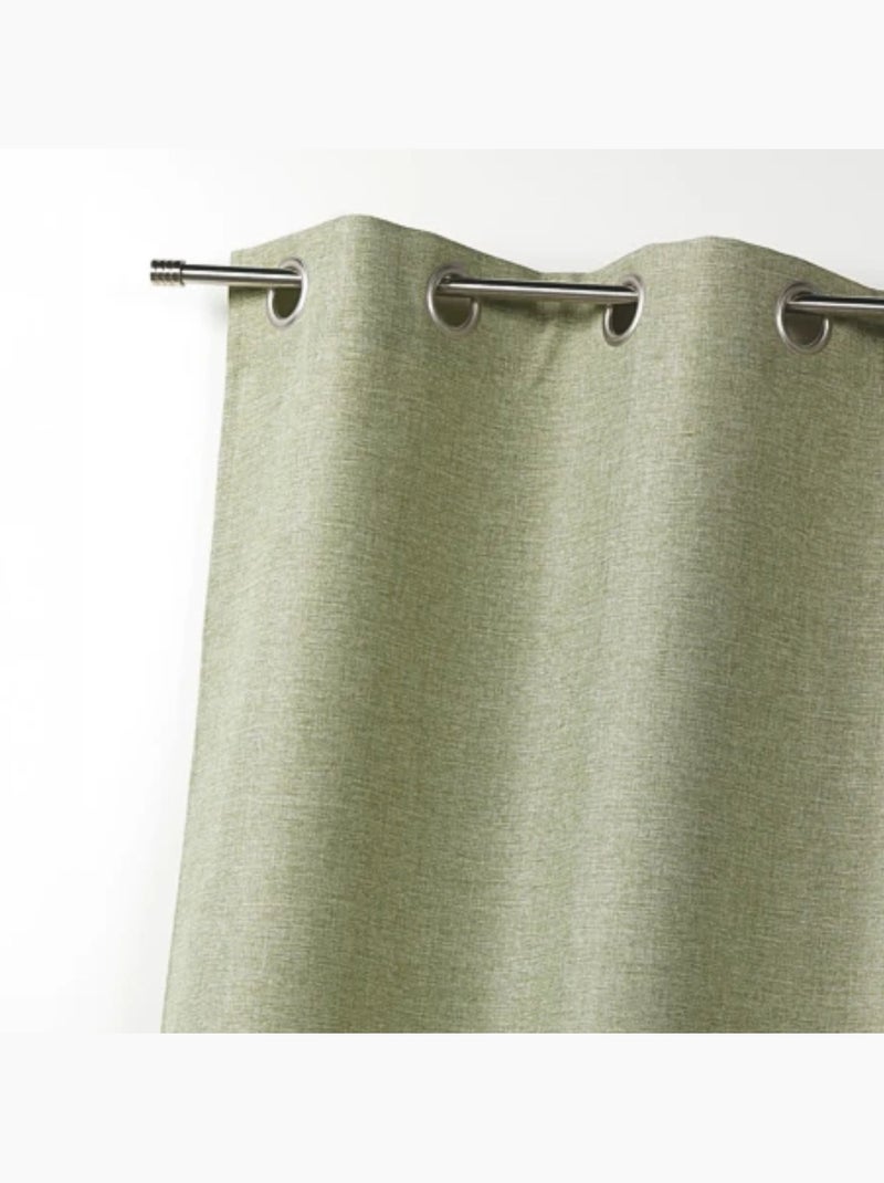 Tenda elegantemente screziata pronta per l'installazione Verde tiglio - Kiabi
