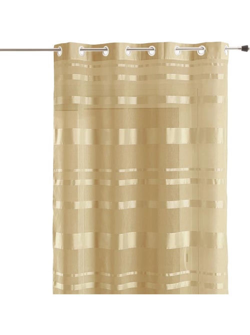 Tenda filtrante a righe orizzontali lucide - Kiabi