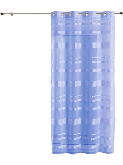 Tenda filtrante a righe orizzontali lucide - Kiabi Tenda filtrante a righe orizzontali lucide - Kiabi