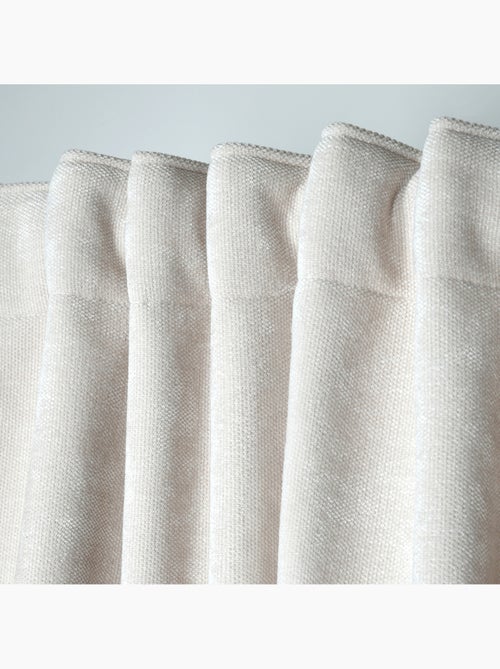 Tenda filtrante a ruflette con effetto velluto - Kiabi