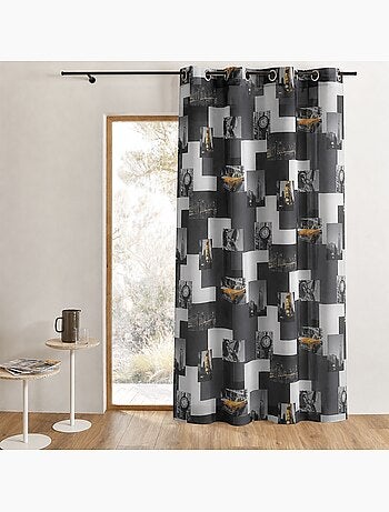 Tenda filtrante con motivi a tema new york