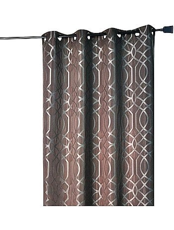 Tenda filtrante con motivi geometrici