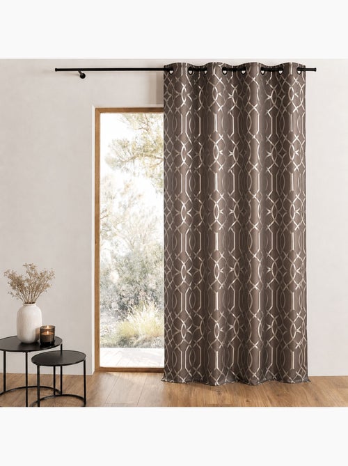 Tenda filtrante con motivi geometrici - Kiabi Tenda filtrante con motivi geometrici - Kiabi