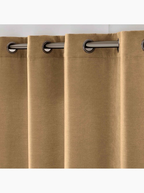 Tenda filtrante con occhielli in velluto chenille - Kiabi