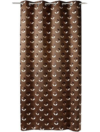 Tenda filtrante in jacquard con motivi a rosette