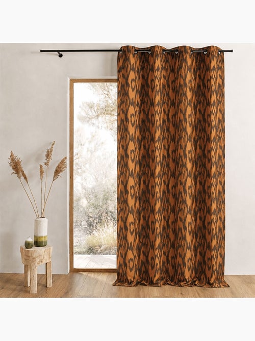 Tenda filtrante in jacquard con motivi barocchi - Kiabi Tenda filtrante in jacquard con motivi barocchi - Kiabi