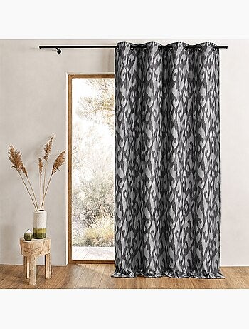 Tenda filtrante in jacquard con motivi barocchi