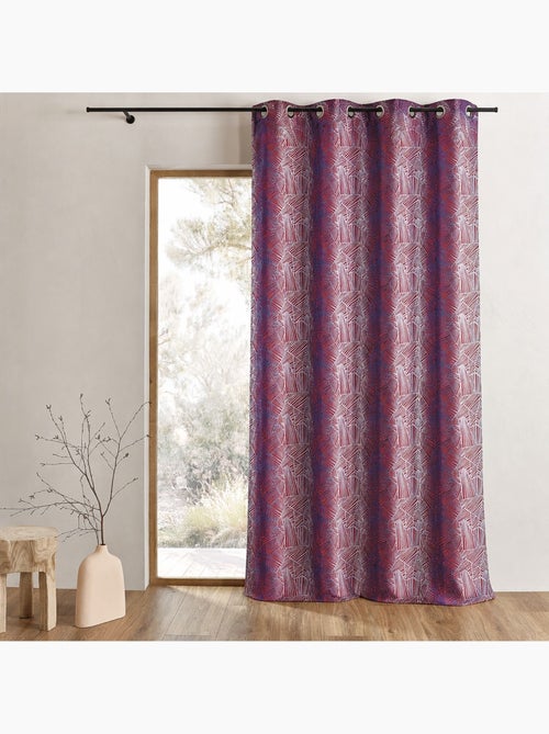Tenda filtrante in jacquard con motivi etnici - Kiabi Tenda filtrante in jacquard con motivi etnici - Kiabi