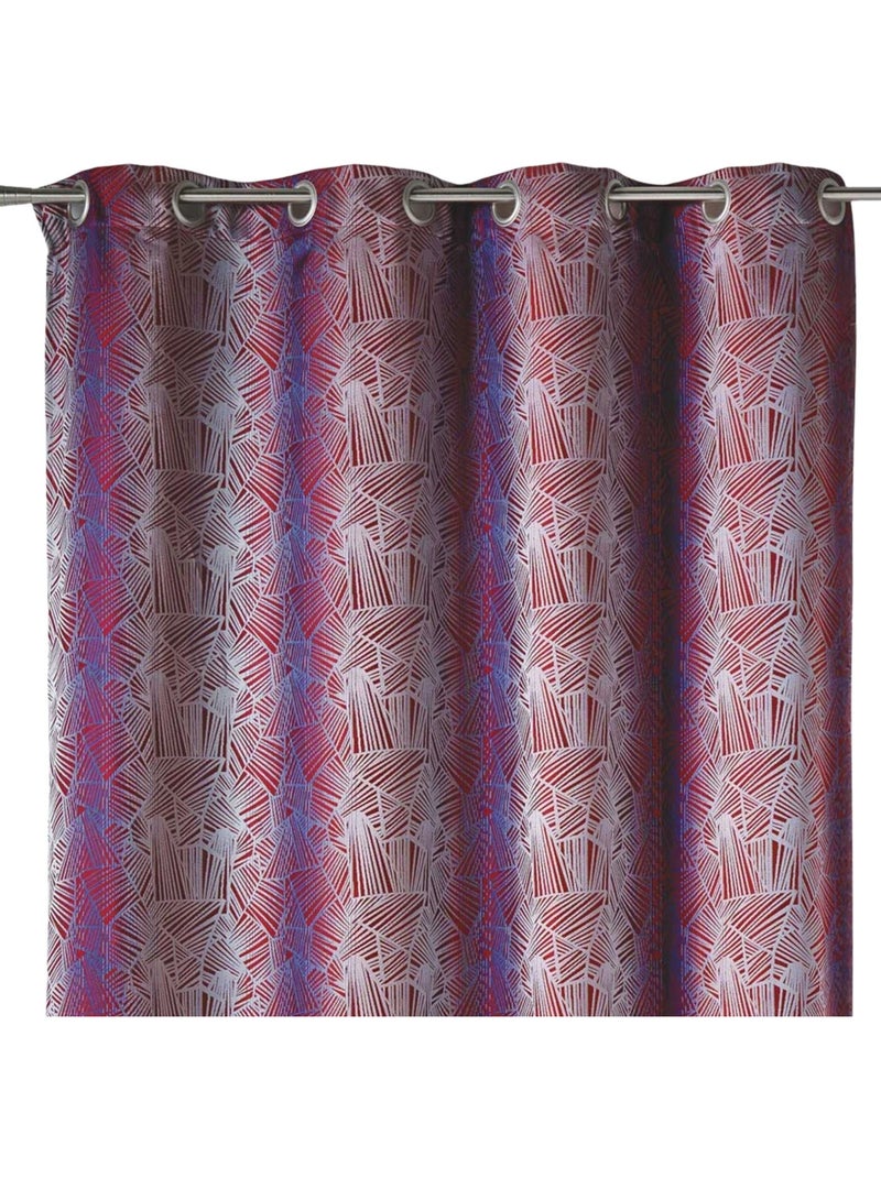 Tenda filtrante in jacquard con motivi etnici Lilla chiaro - Kiabi