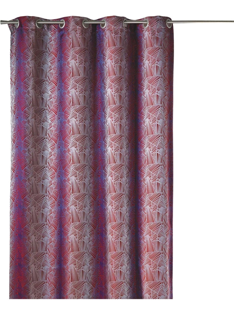 Tenda filtrante in jacquard con motivi etnici Lilla chiaro - Kiabi
