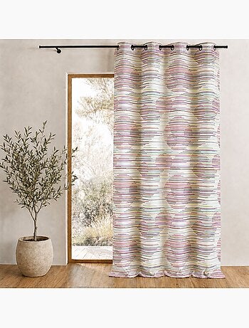 Tenda filtrante in jacquard con motivi grafici