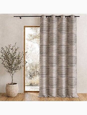 Tenda filtrante in jacquard con motivi grafici