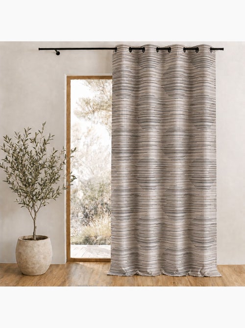 Tenda filtrante in jacquard con motivi grafici - Kiabi