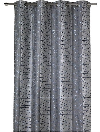 Tenda filtrante in jacquard con righe verticali di design