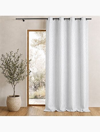 Tenda filtrante in jacquard stampato