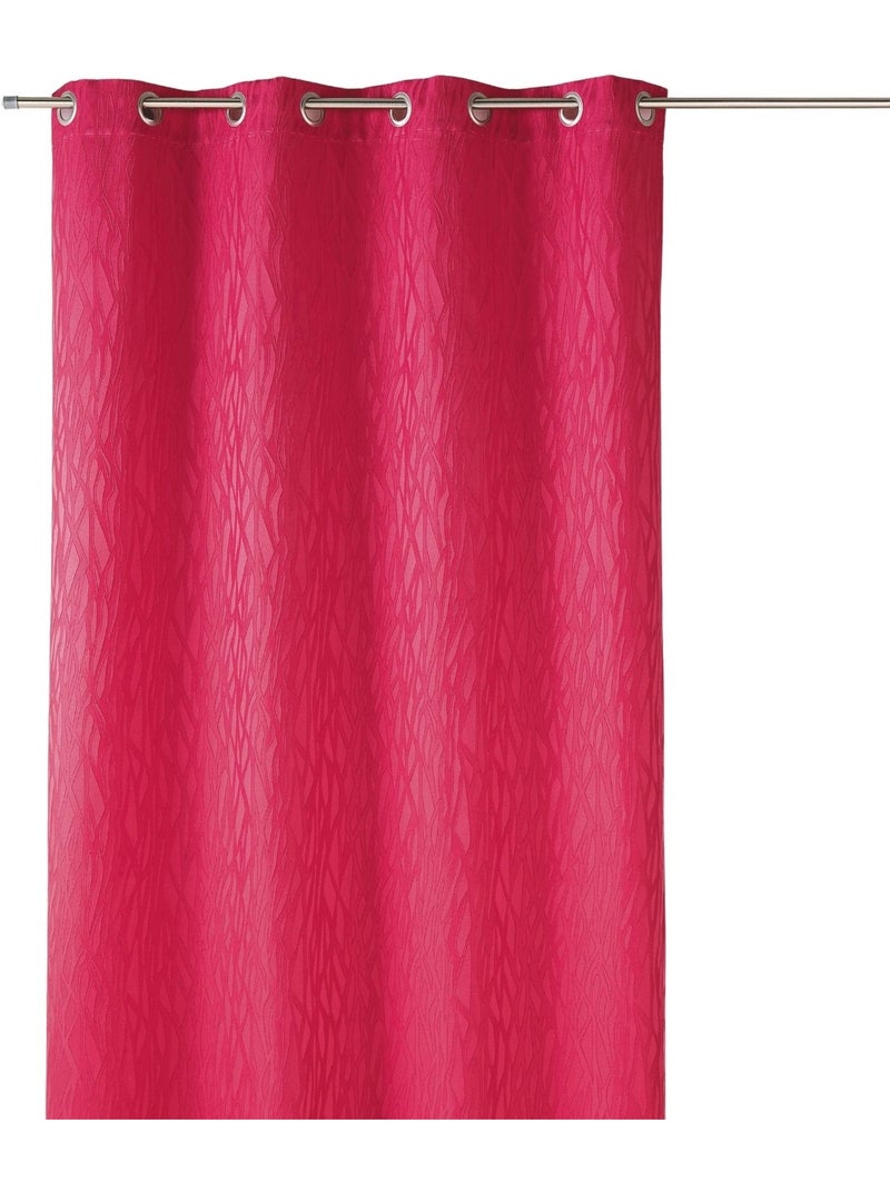 Tenda filtrante in jacquard stampato Rosa fucsia - Kiabi
