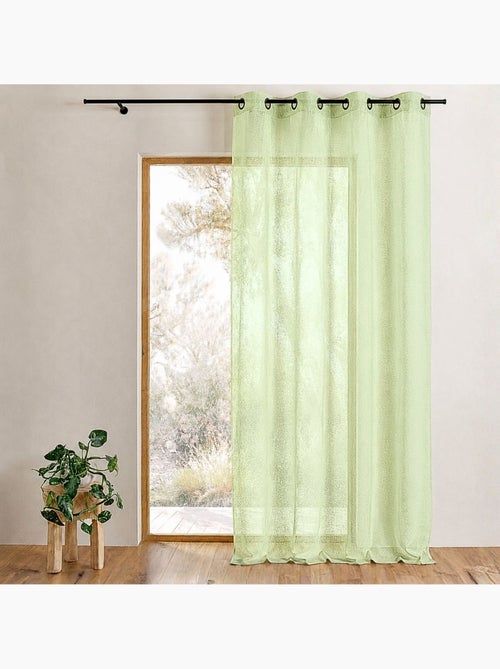 Tenda filtrante in organza ricamata con occhielli - Kiabi