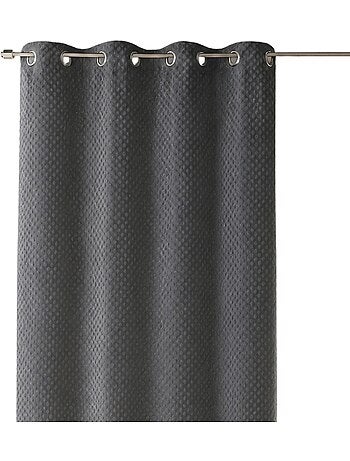Tenda filtrante in pile con pois in rilievo