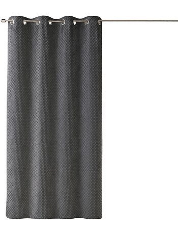 Tenda filtrante in pile con pois in rilievo