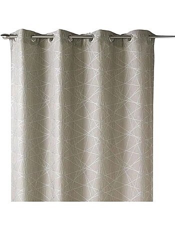 Tenda filtrante jacquard con motivi geometrici