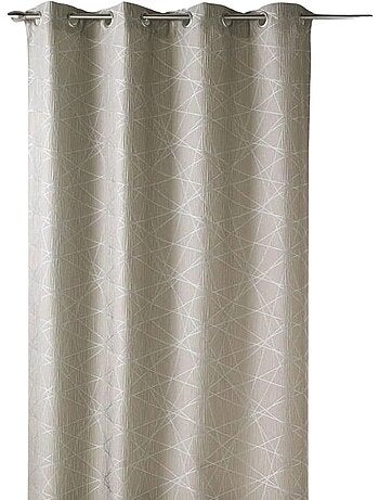 Tenda filtrante jacquard con motivi geometrici