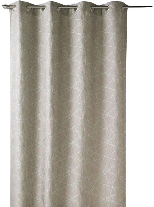 Tenda filtrante jacquard con motivi geometrici - Kiabi Tenda filtrante jacquard con motivi geometrici - Kiabi