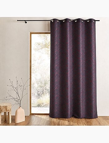 Tenda filtrante jacquard con motivi geometrici