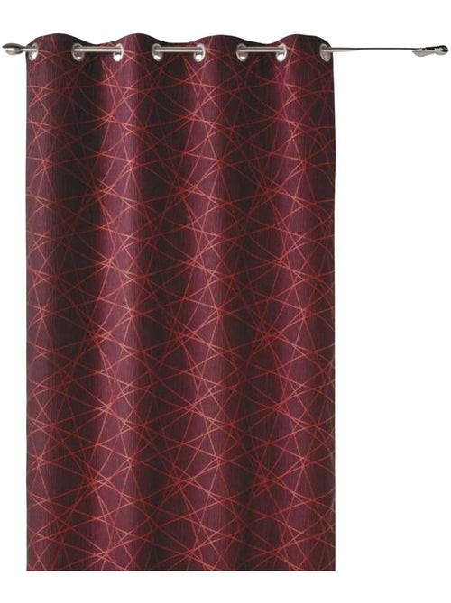 Tenda filtrante jacquard con motivi geometrici - Kiabi Tenda filtrante jacquard con motivi geometrici - Kiabi