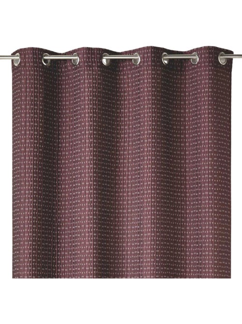 Tenda filtrante spessa in jacquard a tinta unita con motivi in rilievo - Kiabi Tenda filtrante spessa in jacquard a tinta unita con motivi in rilievo - Kiabi