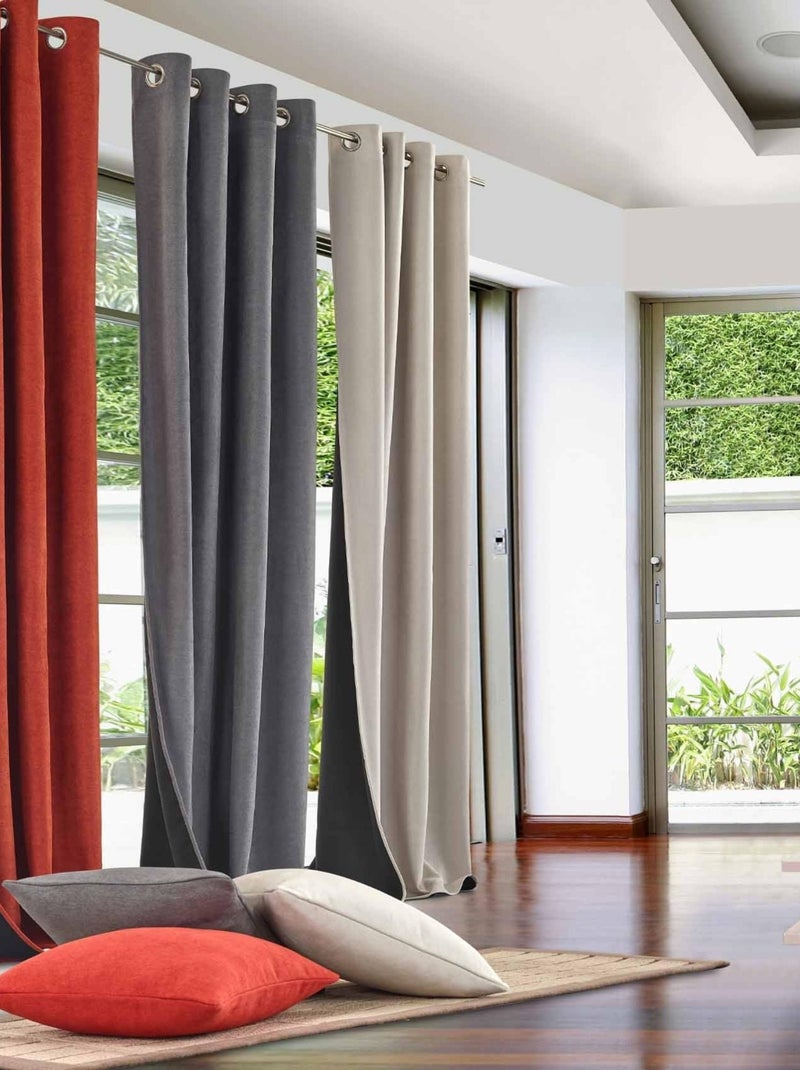 Tenda foderata in pile Arancione - Kiabi