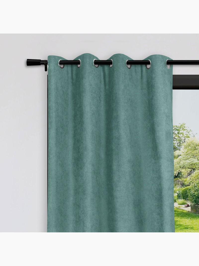 Tenda foderata in pile Verde acqua - Kiabi