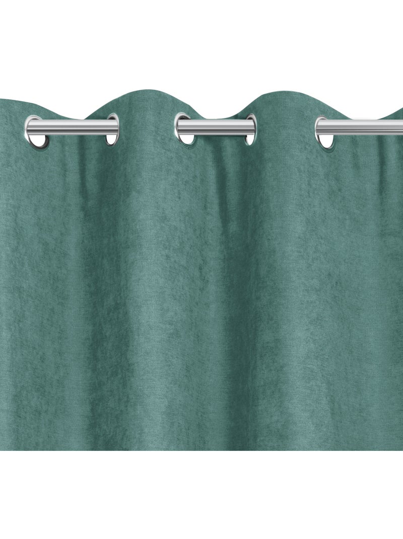 Tenda foderata in pile Verde acqua - Kiabi